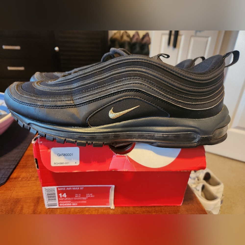 Nike Air Max 97 Black size 14